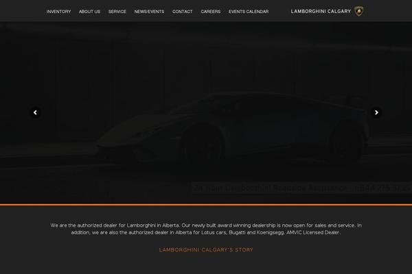 lamborghinicalgary.com site used Lamborghini-calgary