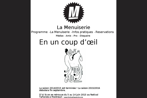 lamenuiserie.org site used Menuiserie