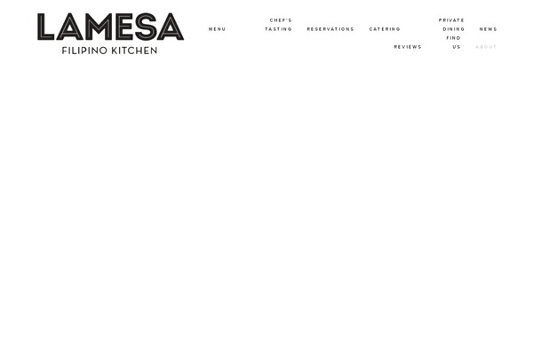 Feast theme site design template sample