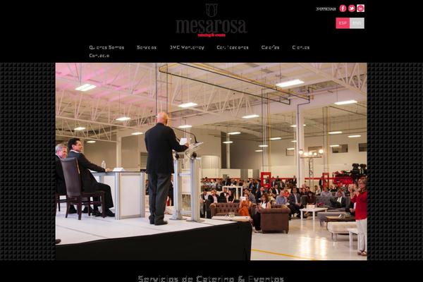 lamesarosa.com site used Mesa-rosa