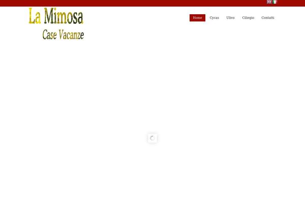 lamimosacasevacanze.com site used Wp-garden