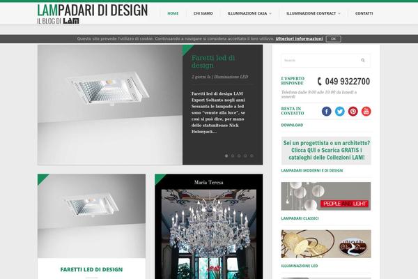 lampadarididesign.com site used Blogdrops_child