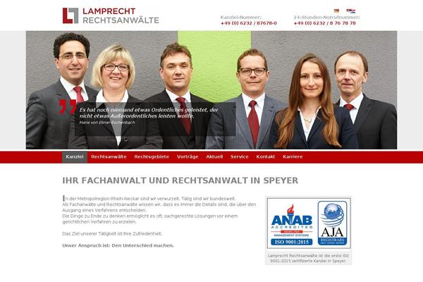 lamprecht-rechtsanwaelte.de site used Lamprecht-2015