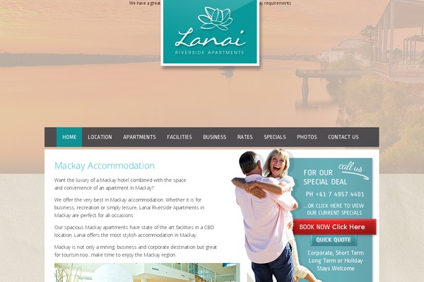 lanaiapartments.com.au site used Lanai