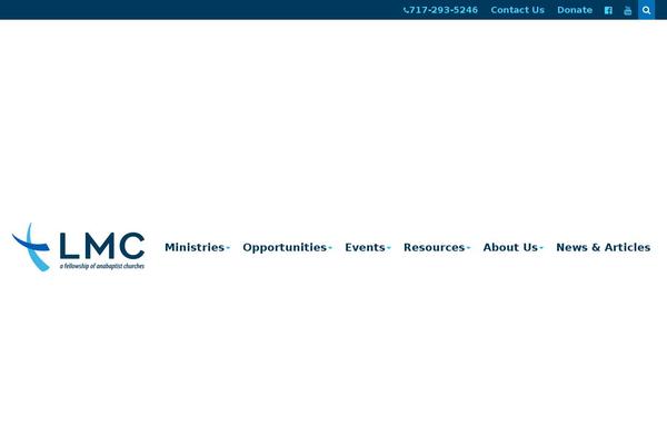 lancasterconference.org site used Lmc-theme
