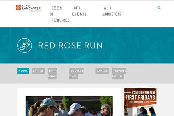 lancasterredroserun.com site used Lancastercity