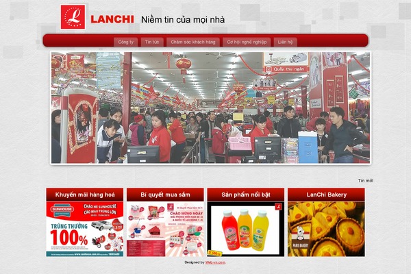 lanchi.vn site used Lanchi