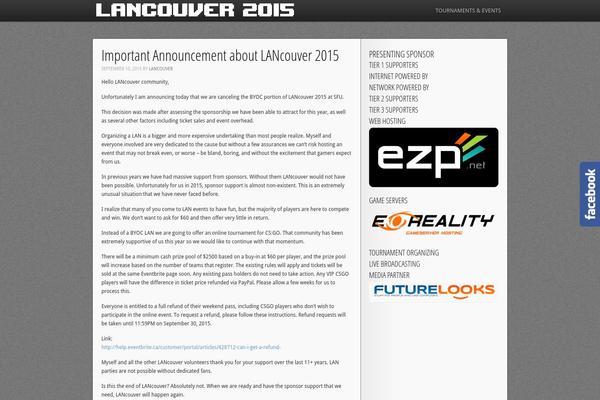 lancouver.com site used Slender