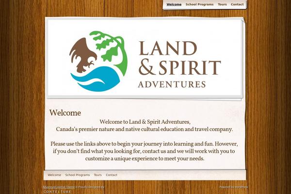landandspirit.com site used Adventure Journal