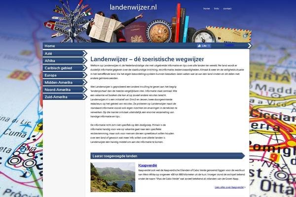 landenwijzer.nl site used Landenwijzer