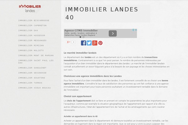 landes-immo.com site used Wp_nico5