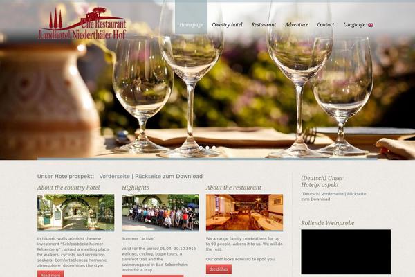 White Rock theme site design template sample