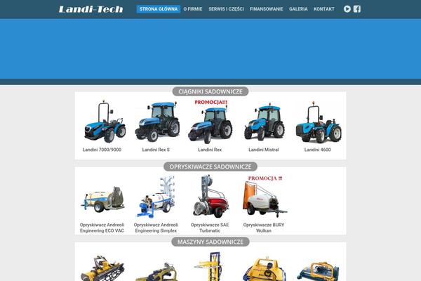 landi-tech.pl site used Landitech