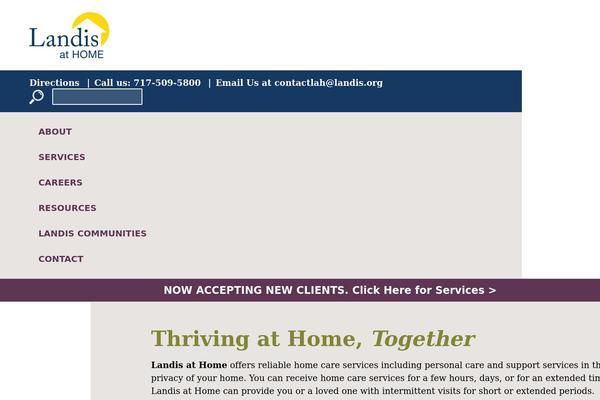 landiscommunities theme websites examples