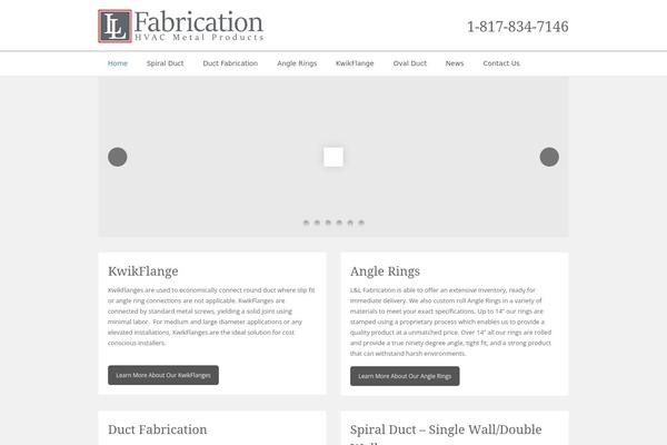 Total theme site design template sample