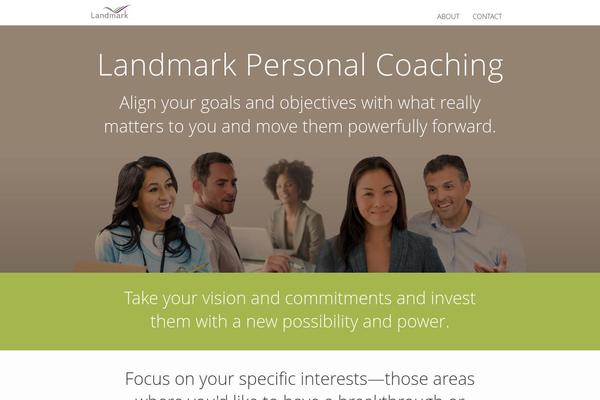 landmarkpersonalcoaching.com site used Landmark-personal-coaching