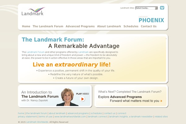 landmarkphoenix.com site used Cities-wp-theme