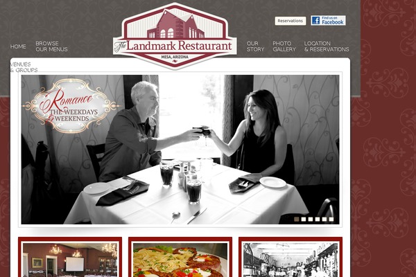 landmarkrestaurant.com site used Landmark