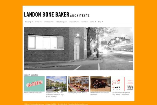 landonbonebaker.com site used Landonbonebaker