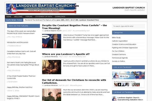 landoverbaptist.net site used MH Magazine