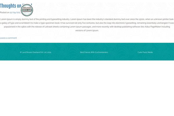 Aff theme site design template sample