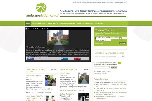 landscapedesign.co.nz site used Wp-sublime_basic_new