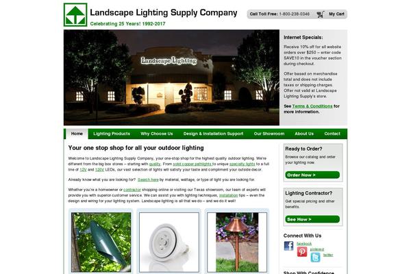 landscapelight.com site used Landscapelighting.2010