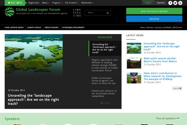 landscapes.org site used Glf