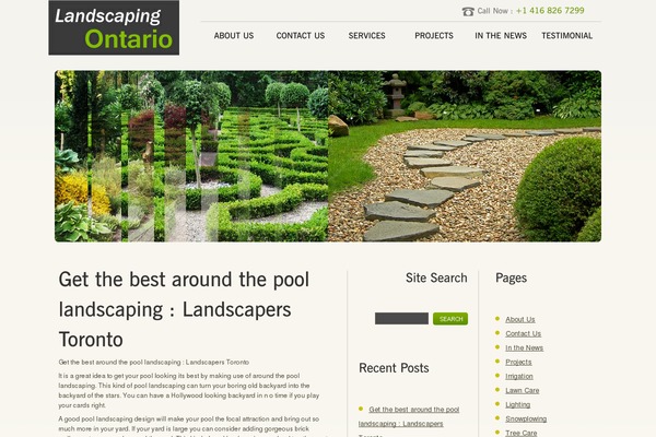 landscaping-ontario.com site used Theme1062