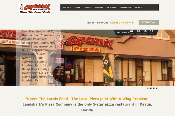 landsharkspizzacompany.com site used Feast22