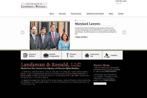 landsmanlaw.com site used Landsman-law
