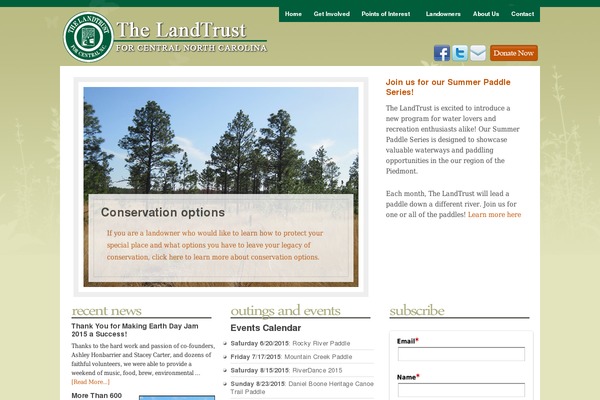 landtrustcnc.org site used Netube