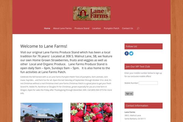 lanefarmssb.com site used Lane-farms-mobile-theme