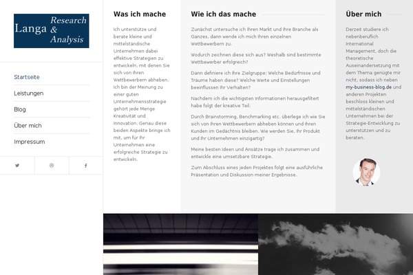 Enfold theme site design template sample