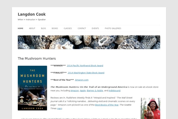 Twenty Twelve theme site design template sample