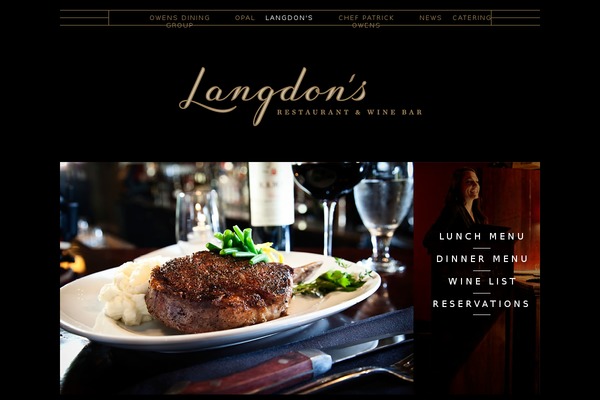 langdonsrestaurant.com site used Odg
