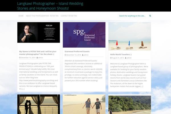 Inkness theme site design template sample