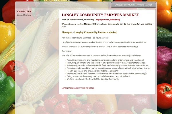 langleycommunityfarmersmarket.com site used Lcfm2015e