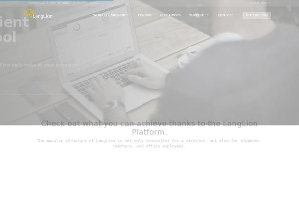 langlion.com site used Langlion2