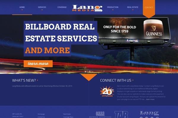 langmedia.com site used Lang_theme