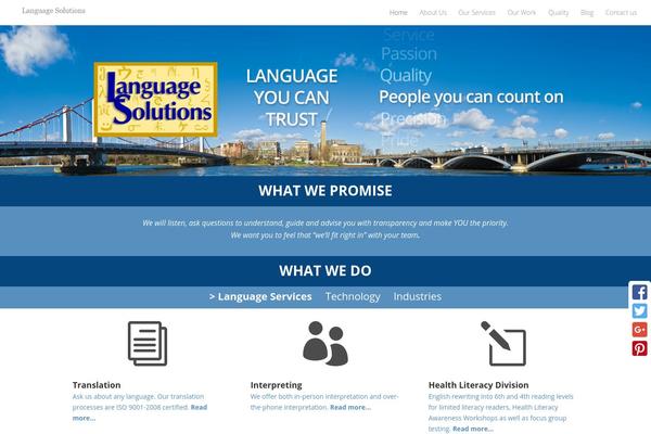 Divi theme site design template sample