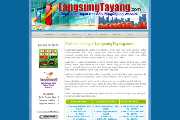 langsungtayang.com site used New-wpiklan