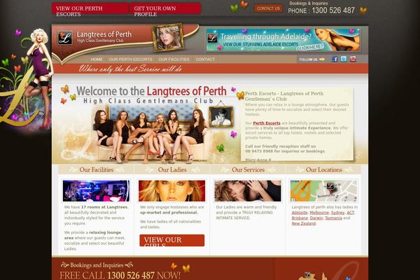 Twenty Ten theme site design template sample