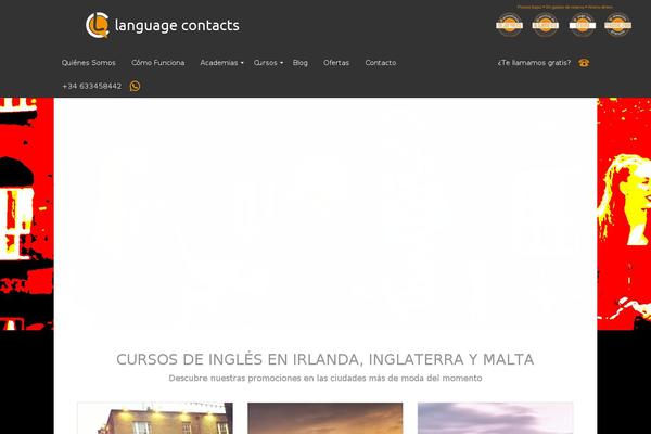 languagecontacts.com site used Themify-base-child