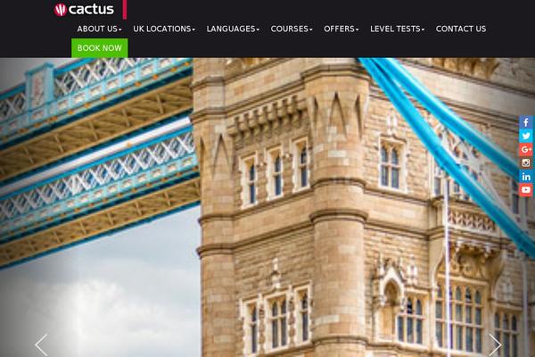 languagecoursesuk.co.uk site used Cactus-language-courses-uk