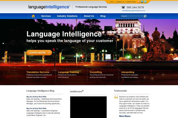 languageintelligence.com site used Language-intelligence