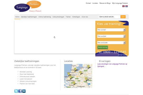 languagepartners.nl site used Languagepartners