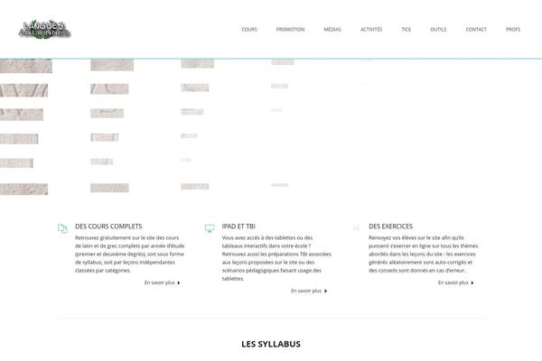 Site using Advanced iFrame plugin