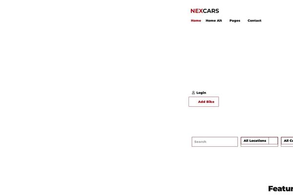 NexProperty theme site design template sample