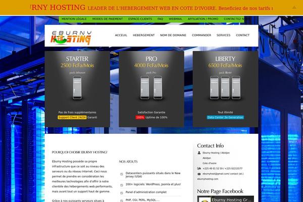 lannonce.ci site used Hostme